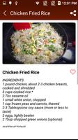 Chicken Fried Rice Recipe capture d'écran 3