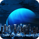 APK Blue Moon Live Wallpaper