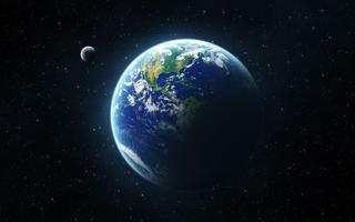 Earth Live Wallpaper capture d'écran 2