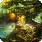 Fantasy Forest Live Wallpaper icône
