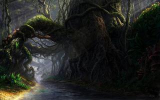 برنامه‌نما Fantasy Forest Live Wallpaper عکس از صفحه