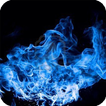 Blue Fire Live Wallpaper