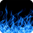 APK Blue Fire Pack 2 Wallpaper