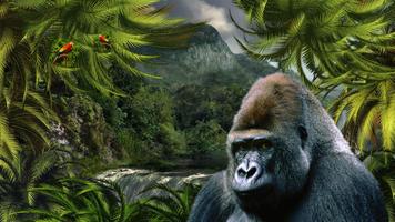 Gorilla Pack 3 Live Wallpaper imagem de tela 1