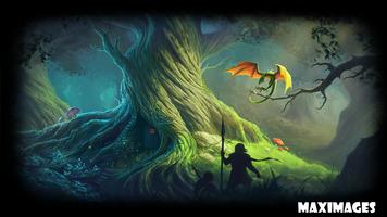 Magical Tree Wallpaper poster