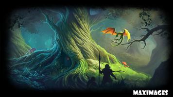 Magical Tree Wallpaper ポスター