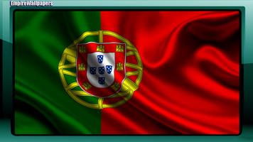 Portugal Flag Wallpaper capture d'écran 3