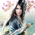 Samurai Girl Live Wallpaper icône