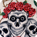 Skull and Roses Live Wallpaper APK