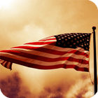 ikon United States Flag Wallpaper