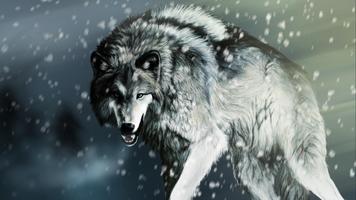 Wolf Live Wallpaper Animal capture d'écran 2