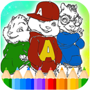 Chipmunks Coloring Game APK