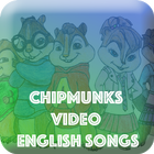 Chipmunks Video English Songs-icoon