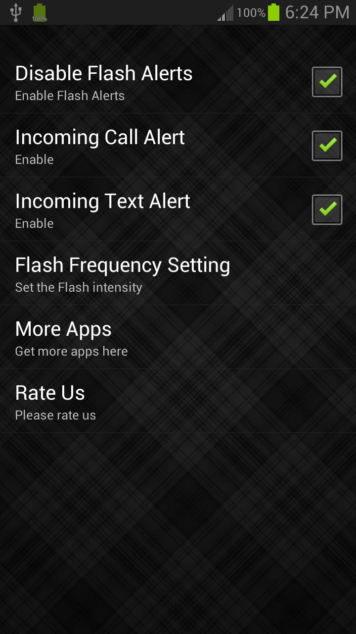 Flash Alerts Free স্ক্রিনশট 2.