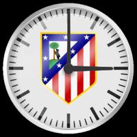 Reloj Atlético de Madrid-poster