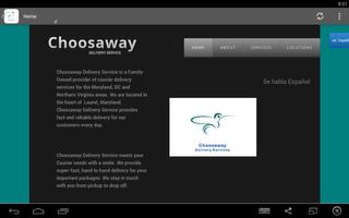 Choosaway imagem de tela 1