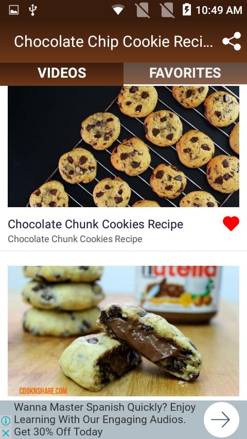 Chocolate Chip Cookie Recipe For Android Apk Download