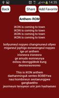 iKON - Lyrics screenshot 2