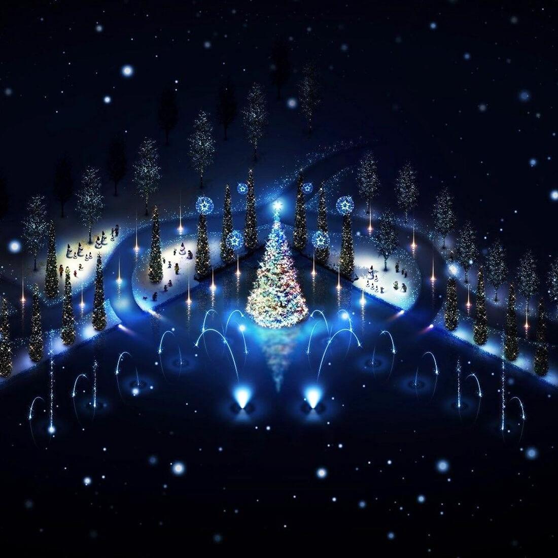 Sfondi Natalizi Live.Christmas Night Live Wallpaper For Android Apk Download