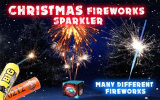 Christmas Fireworks Sparkler اسکرین شاٹ 1