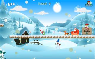 Christmas Games : Santa Run capture d'écran 2