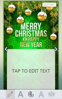 Christmas Greeting Card Maker capture d'écran 2