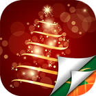 Christmas Live Wallpapers - Colorful Backgrounds icône