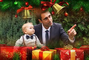 پوستر Christmas Photo Frames
