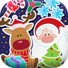 Christmas Photo Stickers-icoon