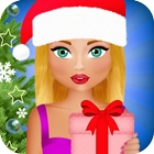 Christmas shopping game icône