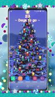 Árvore de Natal Papel de Parede: Contador de Datas imagem de tela 1