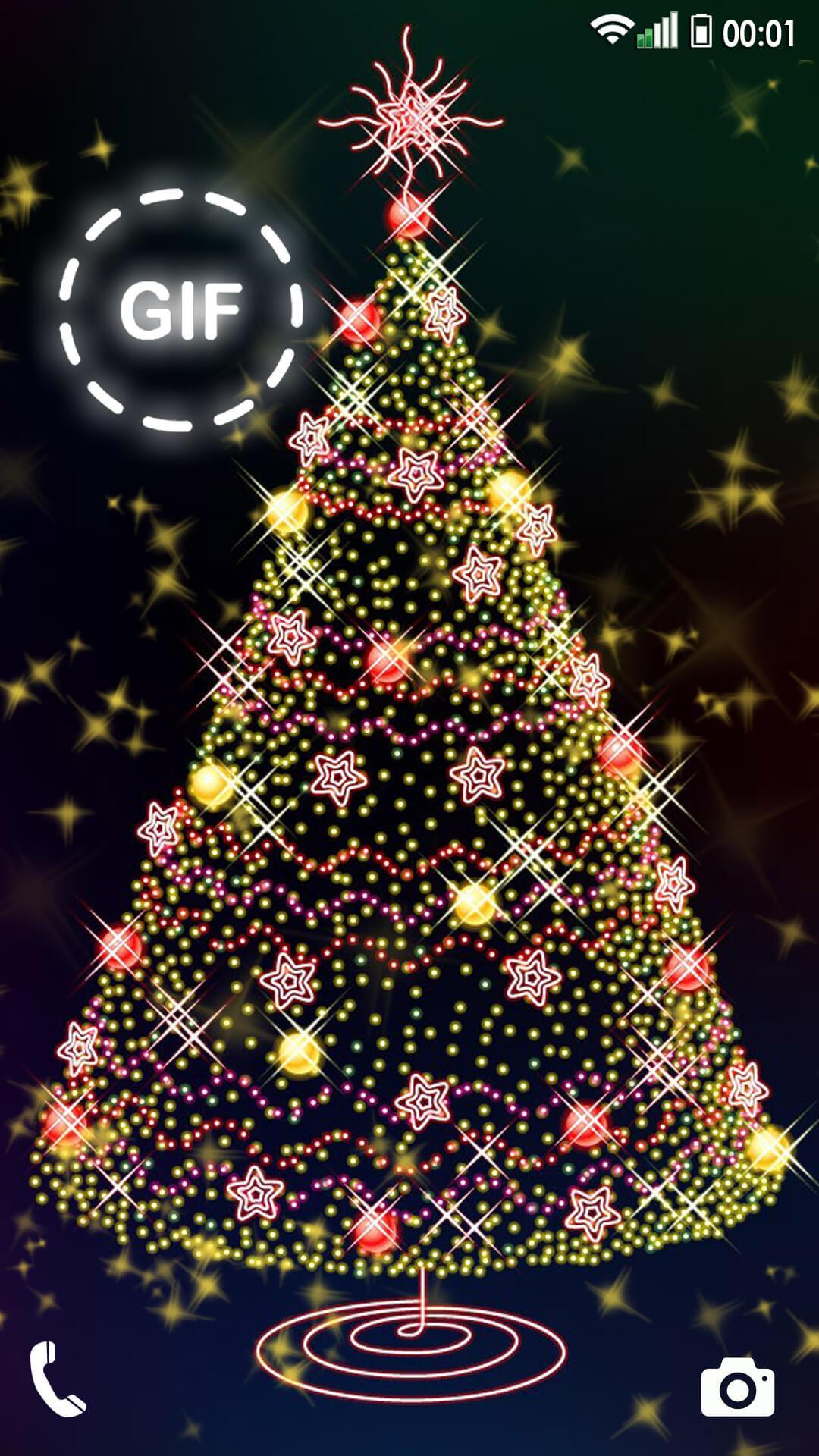 Android 用の クリスマスツリー壁紙 動く壁紙 アニメ Apk をダウンロード