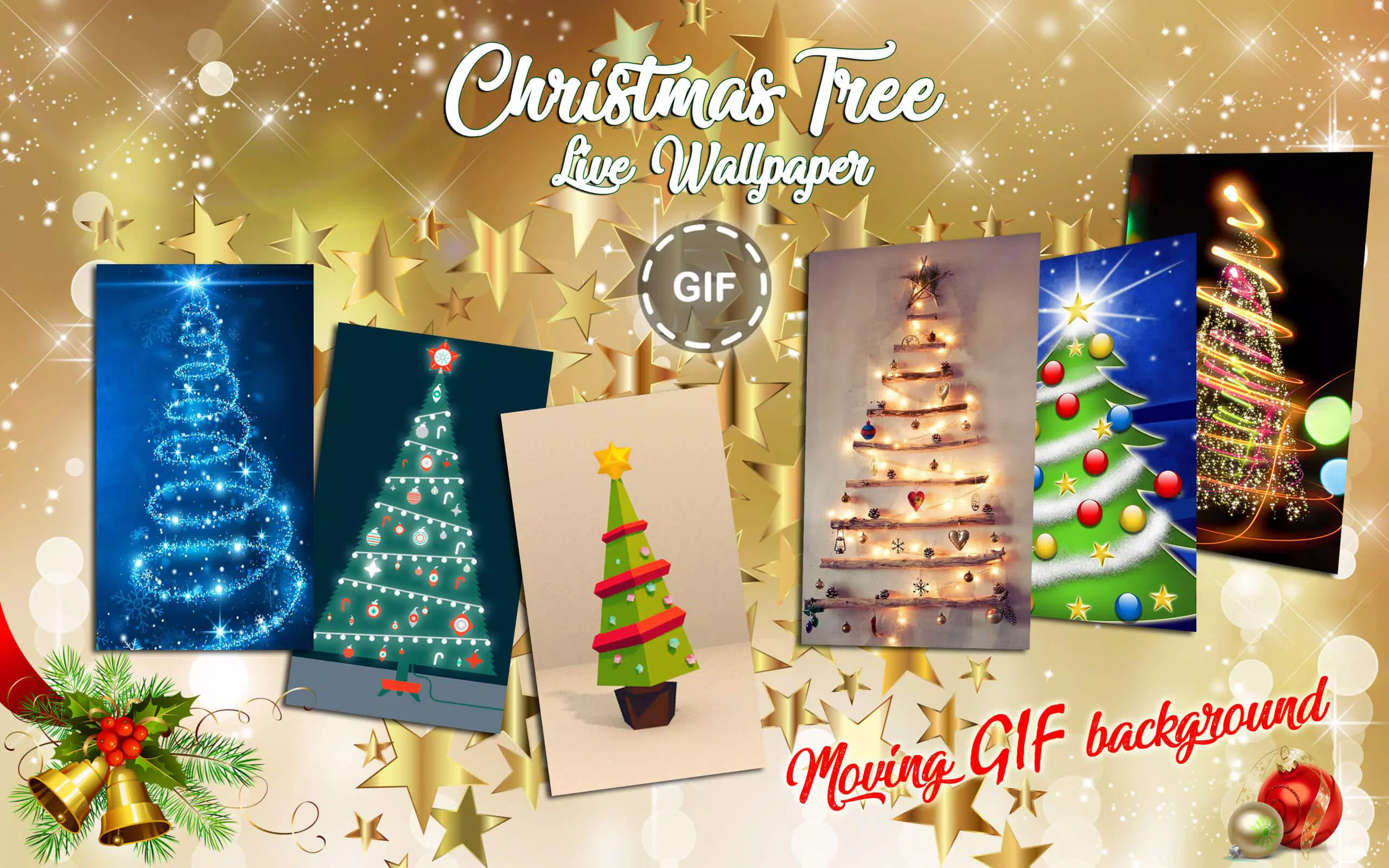 Android向けのクリスマスツリー壁紙 動く壁紙 アニメ Apkをダウンロードしましょう