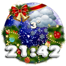 Christmas Weather Clock Widget APK