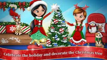 Christmas Dollhouse Games ภาพหน้าจอ 1