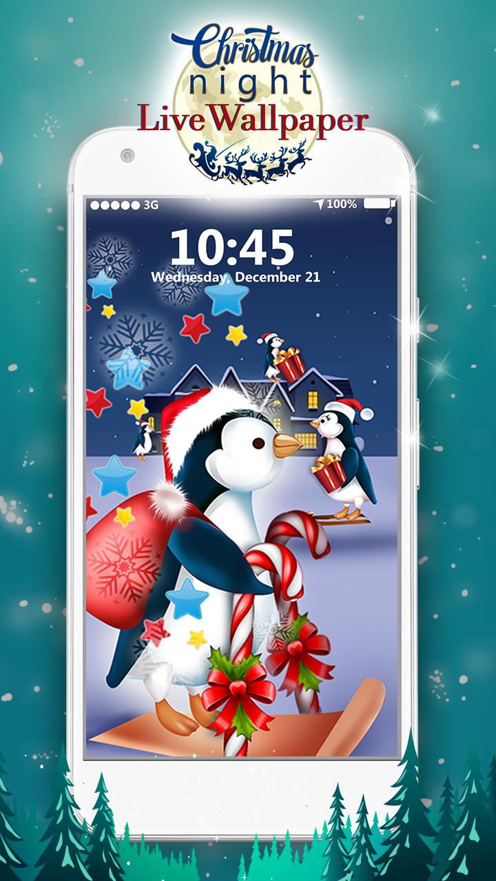 Sfondi Natalizi Live.Sfondi Notte Di Natale For Android Apk Download