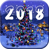 Christmas Wallpapers and New Year Live Wallpapers icône