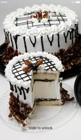 Chocolate cake Lock Screen poster
