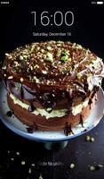 Chocolate cake Lock Screen screenshot 1