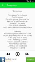 The XX Lyrics syot layar 2