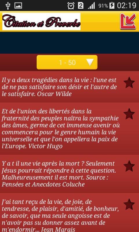 Citation Et Proverbe D Esprit For Android Apk Download