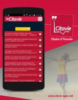 Citavie Citation et Proverbe syot layar 2