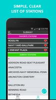 CitySlqr: DC Metro WMATA App captura de pantalla 2