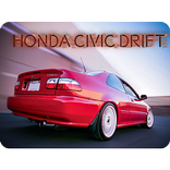 ホンダシビックEXドリフト！