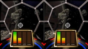 Space Battle Cardboard VR اسکرین شاٹ 1