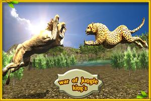 ジャングルの王ライオンシムの戦争 スクリーンショット 2