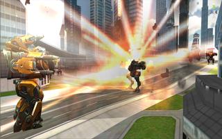 3D Robot Battle : City Wars screenshot 1