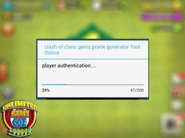 Unlimited COC GEMS : prank capture d'écran 2