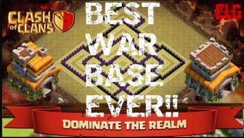 Clash Desain War Base 2017 Plakat