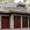Porta de garagem clássica